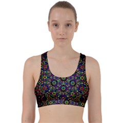 The Flower Of Life Back Weave Sports Bra by BangZart