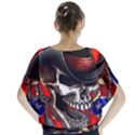 Confederate Flag Usa America United States Csa Civil War Rebel Dixie Military Poster Skull Blouse View2