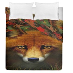 Fox Duvet Cover Double Side (queen Size) by BangZart