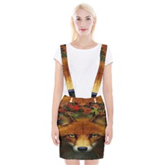 Fox Braces Suspender Skirt by BangZart