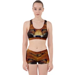 Fox Work It Out Sports Bra Set by BangZart