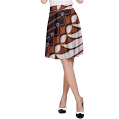 Traditional Batik Sarong A-line Skirt by BangZart