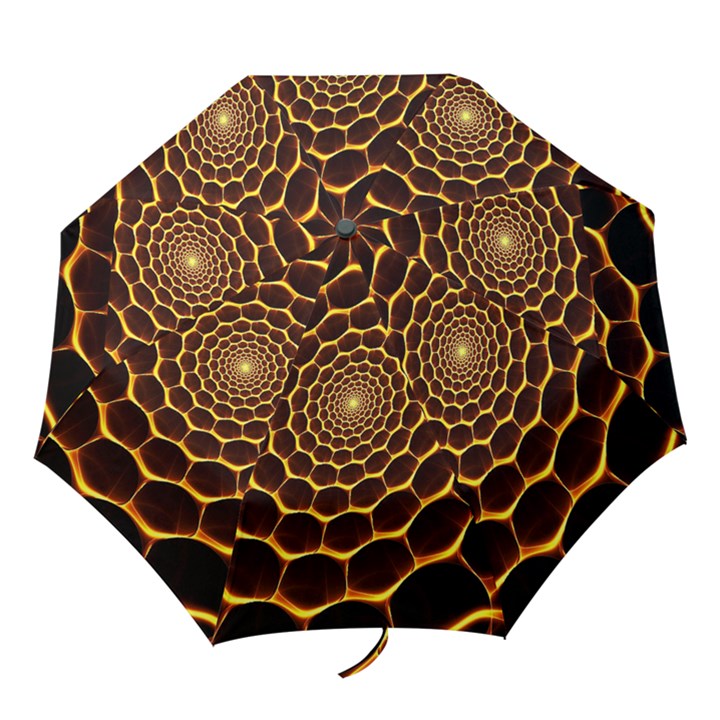 Honeycomb Art Folding Umbrellas