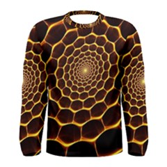 Honeycomb Art Men s Long Sleeve Tee