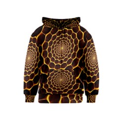 Honeycomb Art Kids  Zipper Hoodie