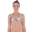 Clouds Multicolor Fantasy Art Skies Halter Neck Bikini Top View1