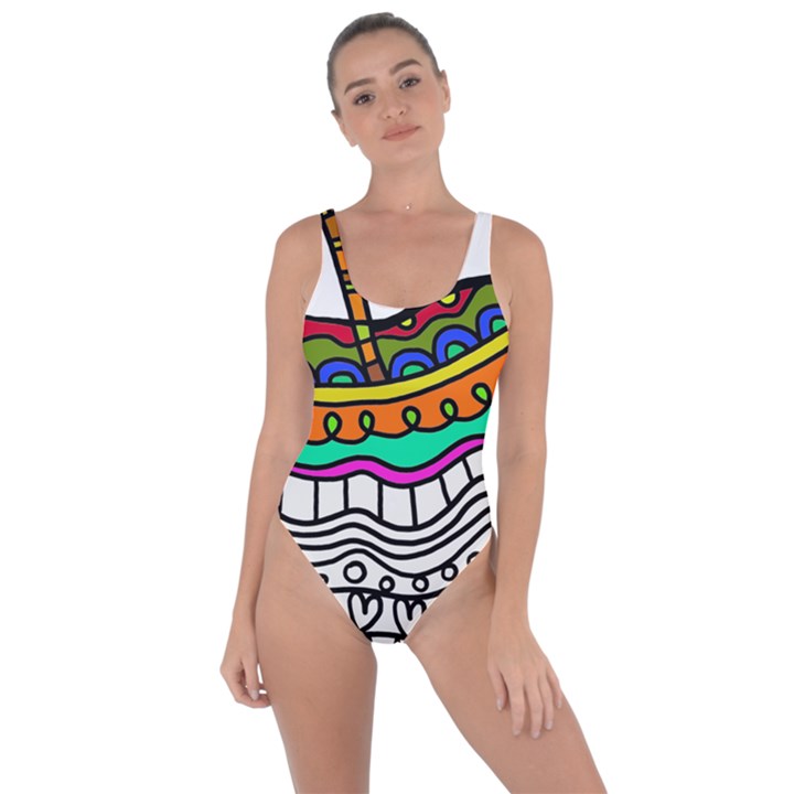 Abstract Apple Art Colorful Bring Sexy Back Swimsuit