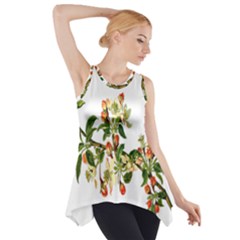 Apple Branch Deciduous Fruit Side Drop Tank Tunic by Nexatart