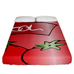 Beverage Can Drink Juice Tomato Fitted Sheet (king Size) by Nexatart