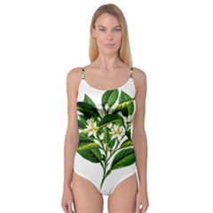 Bitter Branch Citrus Edible Floral Camisole Leotard  by Nexatart