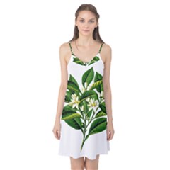 Bitter Branch Citrus Edible Floral Camis Nightgown by Nexatart