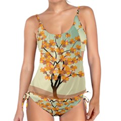 Branches Field Flora Forest Fruits Tankini Set by Nexatart