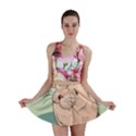 Cat Animal Fish Thinking Cute Pet Mini Skirt View1