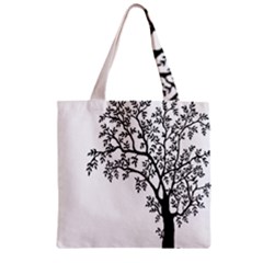 Flowers Landscape Nature Plant Zipper Grocery Tote Bag by Nexatart