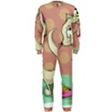 Cat Food Eating Breakfast Gourmet OnePiece Jumpsuit (Men)  View1