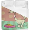 Cat Food Eating Breakfast Gourmet Duvet Cover (King Size) View1