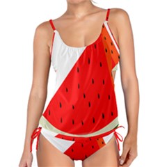 Fruit Harvest Slice Summer Tankini Set