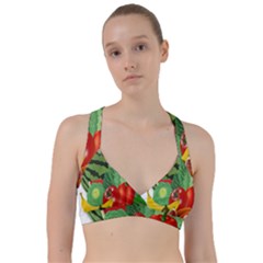 Fruits Vegetables Artichoke Banana Sweetheart Sports Bra