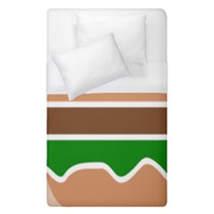 Hamburger Fast Food A Sandwich Duvet Cover (single Size) by Nexatart