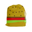 Hamburger Food Fast Food Burger Drawstring Pouches (Extra Large) View1