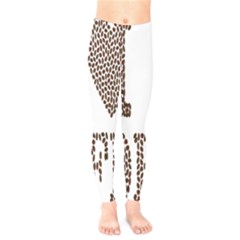 Love Heart Romance Passion Kids  Legging