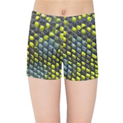 Lizard Animal Skin Kids Sports Shorts