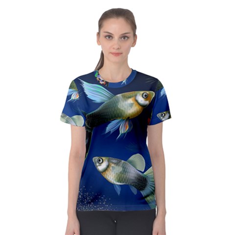 Marine Fishes Women s Sport Mesh Tee by BangZart