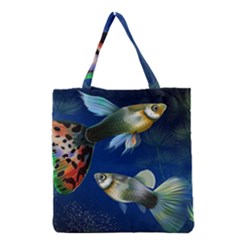 Marine Fishes Grocery Tote Bag by BangZart