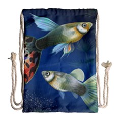 Marine Fishes Drawstring Bag (large) by BangZart