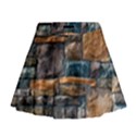 Brick Wall Pattern Mini Flare Skirt View1