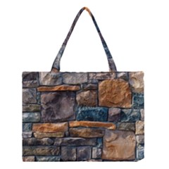 Brick Wall Pattern Medium Tote Bag