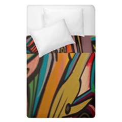 Vivid Colours Duvet Cover Double Side (single Size)