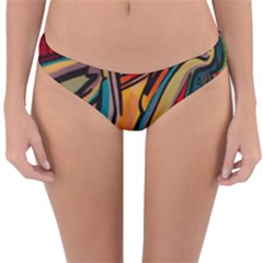 Vivid Colours Reversible Hipster Bikini Bottoms