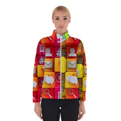 Colorful 3d Social Media Winterwear by BangZart