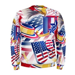 United States Of America Usa  Images Independence Day Men s Sweatshirt by BangZart