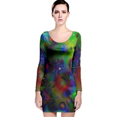 Full Colors Long Sleeve Velvet Bodycon Dress by BangZart