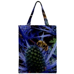 Chihuly Garden Bumble Zipper Classic Tote Bag by BangZart