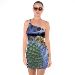 Chihuly Garden Bumble One Soulder Bodycon Dress by BangZart