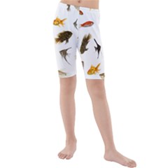 Goldfish Kids  Mid Length Swim Shorts by BangZart