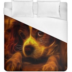 Cute 3d Dog Duvet Cover (king Size) by BangZart