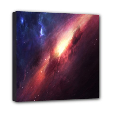 Digital Space Universe Mini Canvas 8  X 8  by BangZart