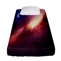 Digital Space Universe Fitted Sheet (single Size)