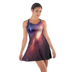 Digital Space Universe Cotton Racerback Dress by BangZart