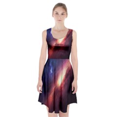 Digital Space Universe Racerback Midi Dress by BangZart