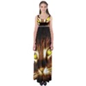 Cat Face Empire Waist Maxi Dress View1