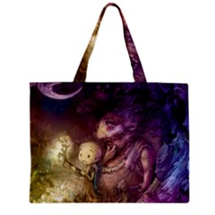 Cartoons Video Games Multicolor Zipper Mini Tote Bag by BangZart