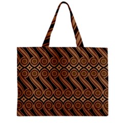 Batik The Traditional Fabric Zipper Mini Tote Bag by BangZart