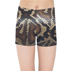 Snake Skin Olay Kids Sports Shorts