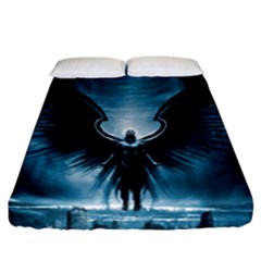 Rising Angel Fantasy Fitted Sheet (california King Size) by BangZart