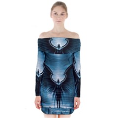 Rising Angel Fantasy Long Sleeve Off Shoulder Dress by BangZart